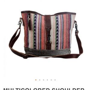 Myra Bag: Multicolored Shoulder Bag